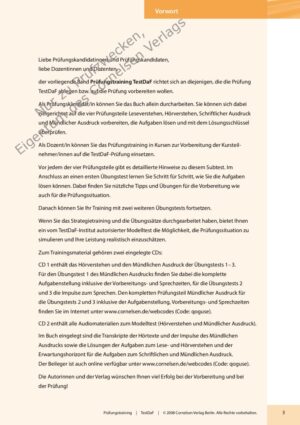 Prüfungstraining DaF B2/C1 TestDaF