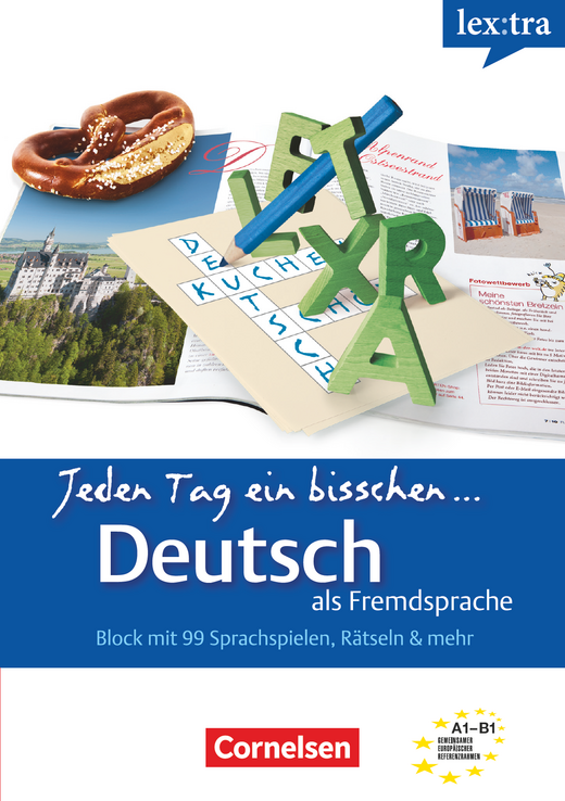 lextra Deutsch als fremdsprache block mit 99 sprachspielen