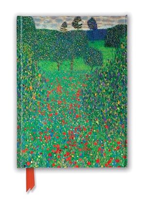 Gustav Klimt: Poppy Field (Foiled Journal) (Flame Tree Notebooks)