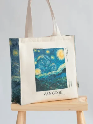 VAN GOGH THE STARRY NIGHT - TOTE BAG