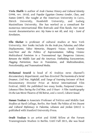 Documentary Filmmaking in the Middle East and North Africa