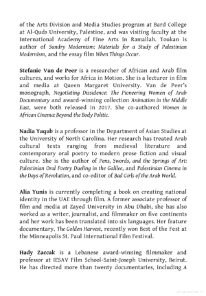Documentary Filmmaking in the Middle East and North Africa