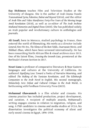 Documentary Filmmaking in the Middle East and North Africa
