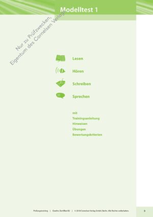 Prüfungstraining DaF B2 Goethe-Zertifikat B2 - Neubearbeitung