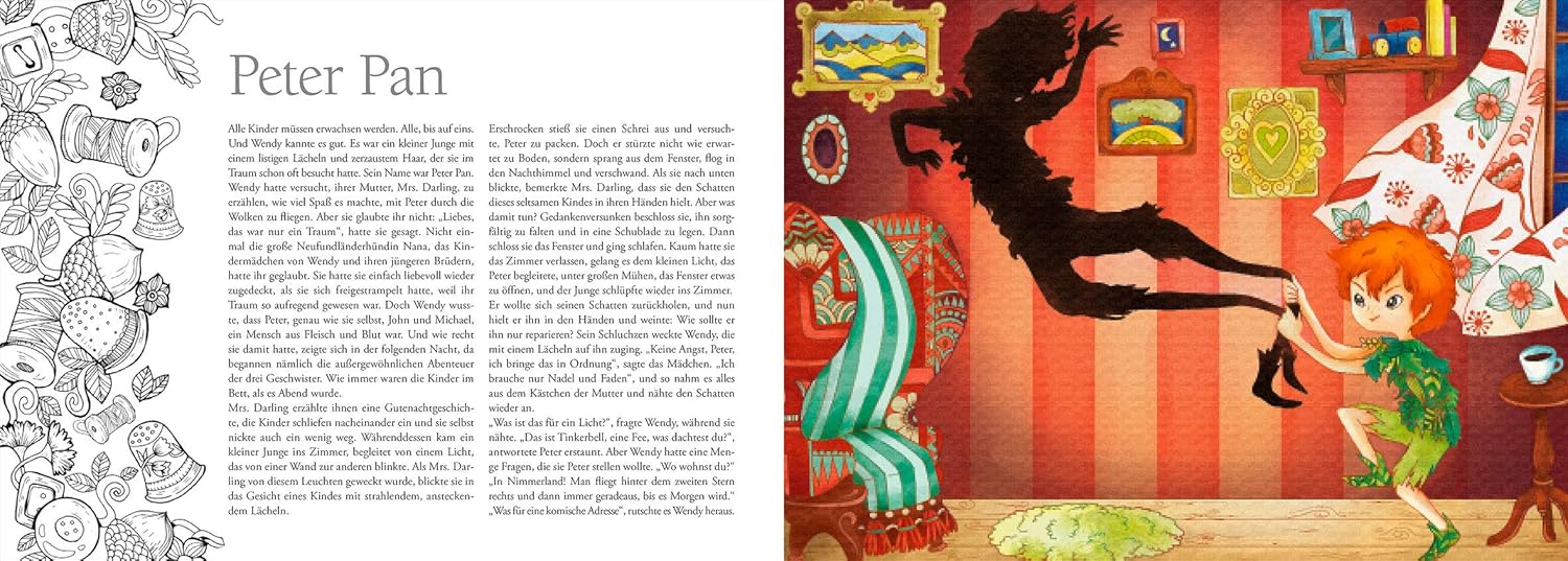 Mein Mitmachbuch: Peter Pan