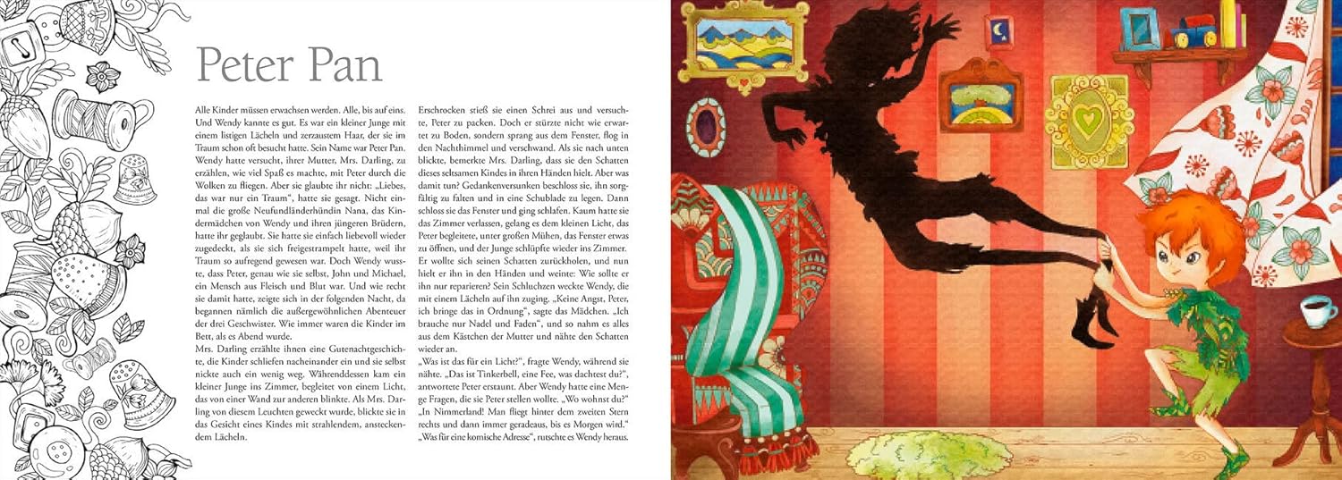 Mein Mitmachbuch: Peter Pan