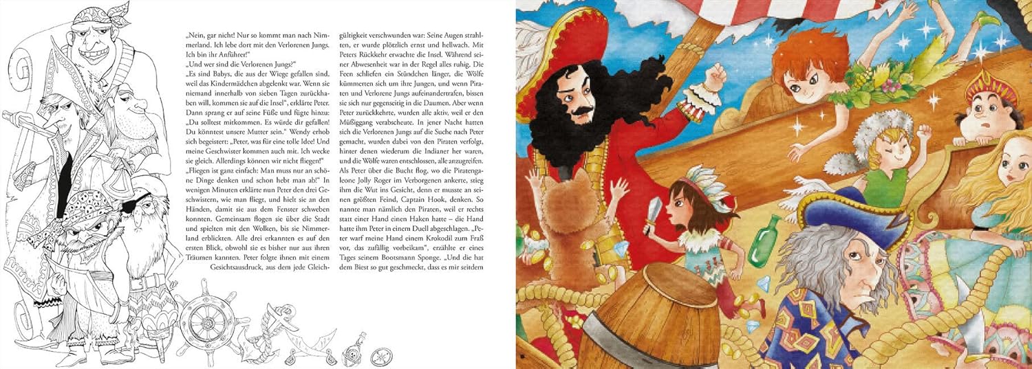 Mein Mitmachbuch: Peter Pan