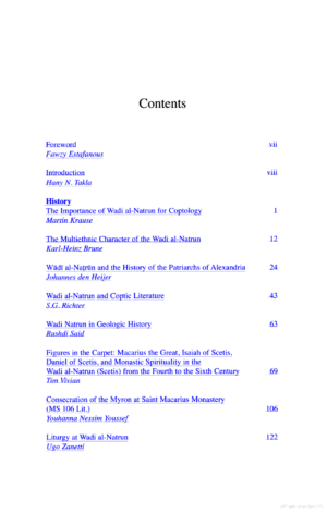 Christianity and Monasticism in Wadi al-Natrun