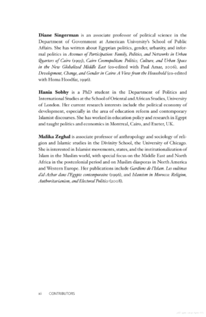 Cairo Contested (Governance, Urban Space, and Global Modernity)