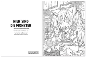 Manga-Malbuch