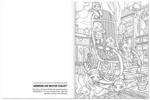 Manga-Malbuch