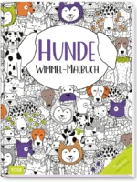 Hunde - Wimmel-Malbuch