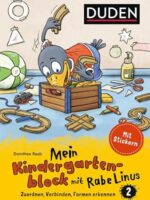 Mein Kindergartenblock mit Rabe Linus Zuordnen , Verbinden , Formen erkennen 2